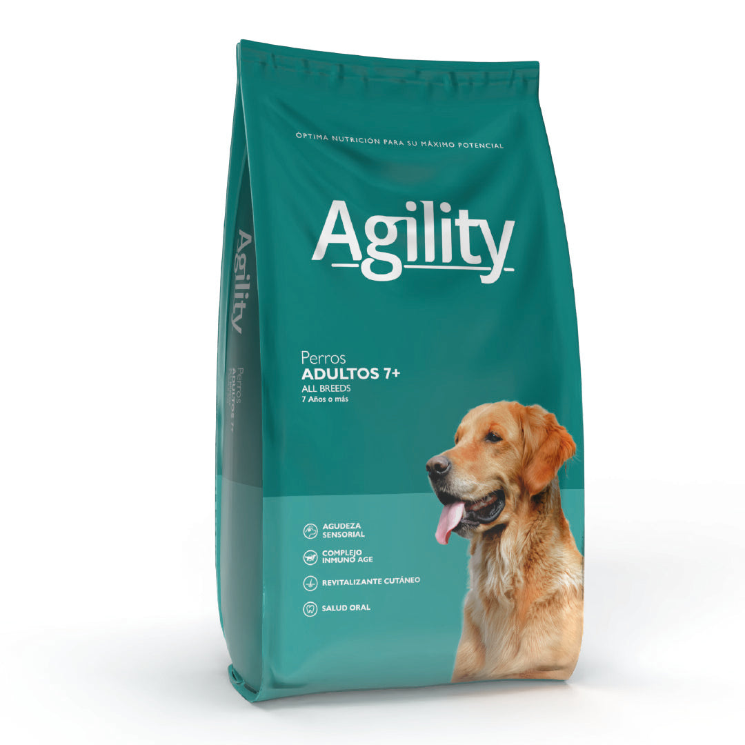 Alimento Agility Perro Adulto Senior 7+