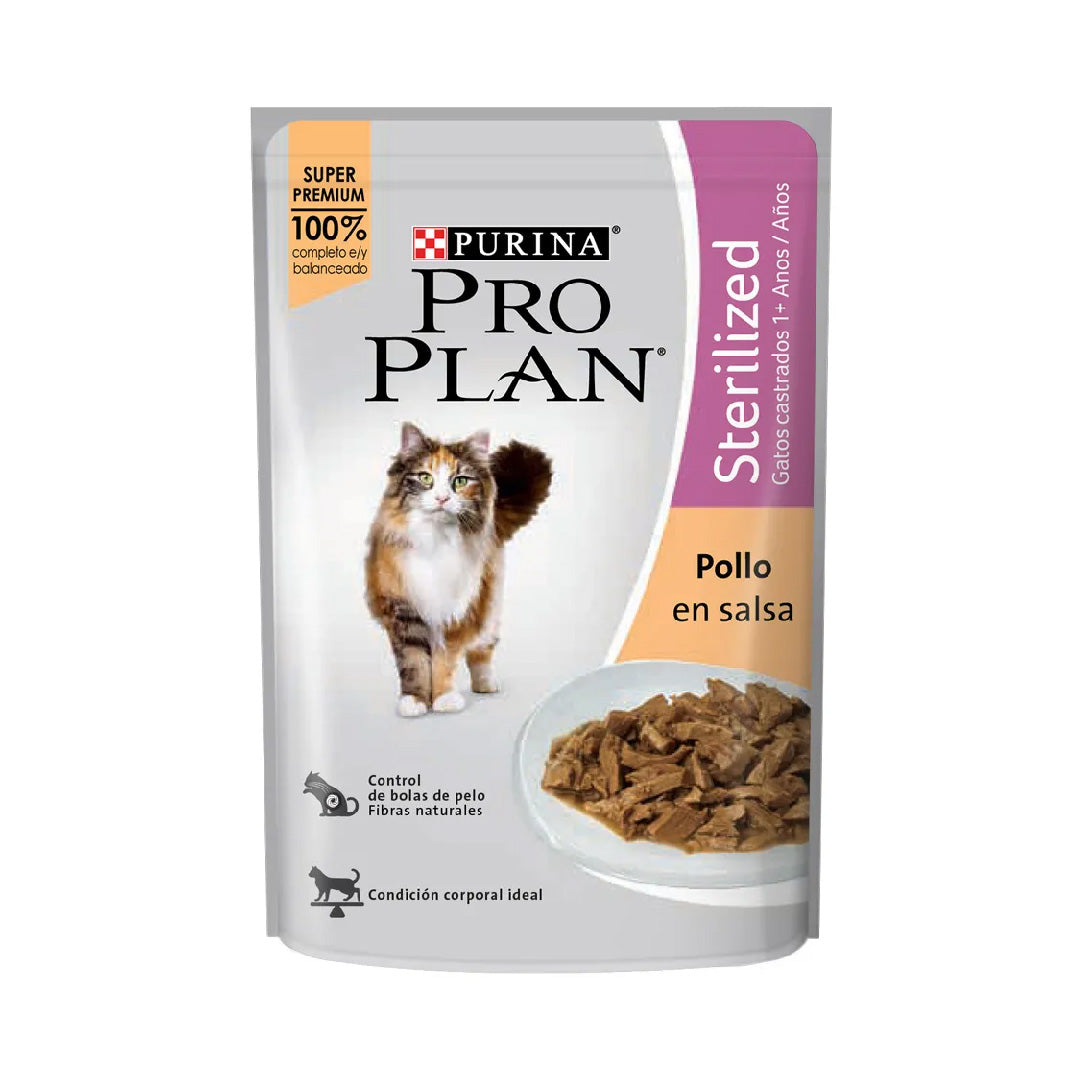 Pouch Pro Plan Gato Castrado Pollo