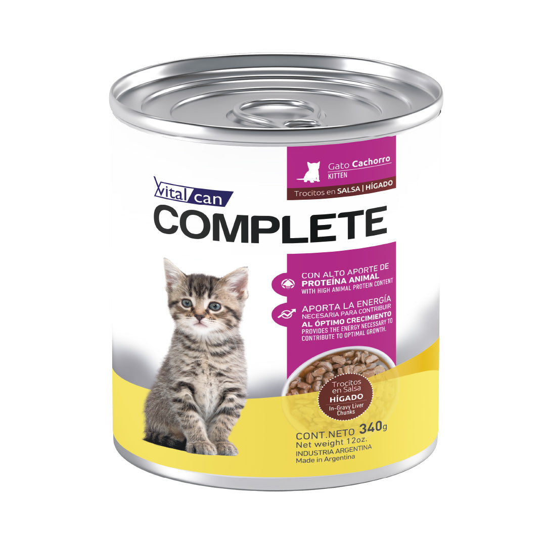 Lata Complete Gato Cachorro Hígado