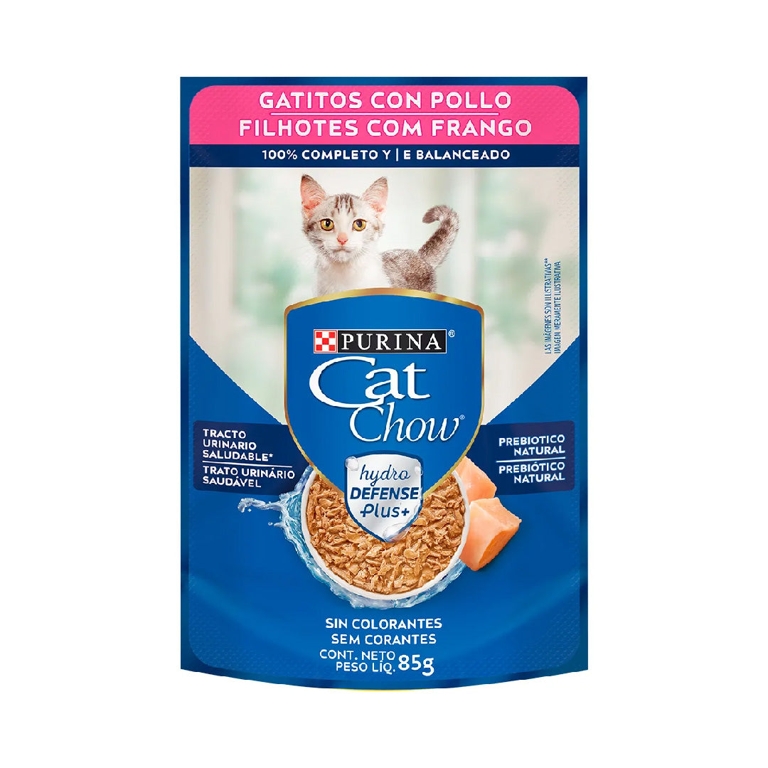 Pouch Cat Chow Gatito Kitten Pollo