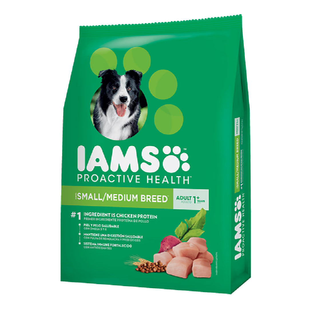 Alimento Iams Perro Adulto Pequeño y Mediano