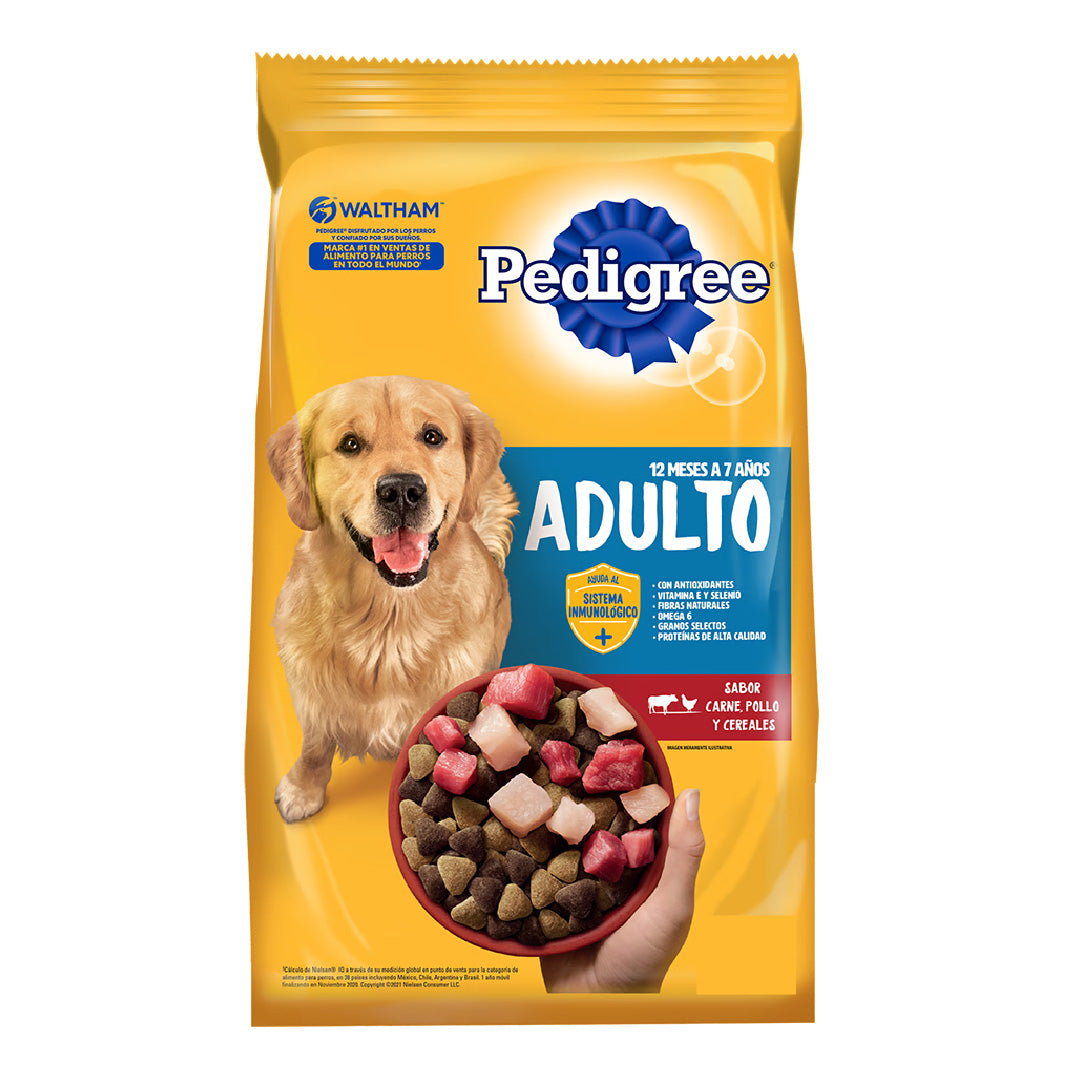 Alimento Pedigree Perro Adulto Carne Pollo y Cereales