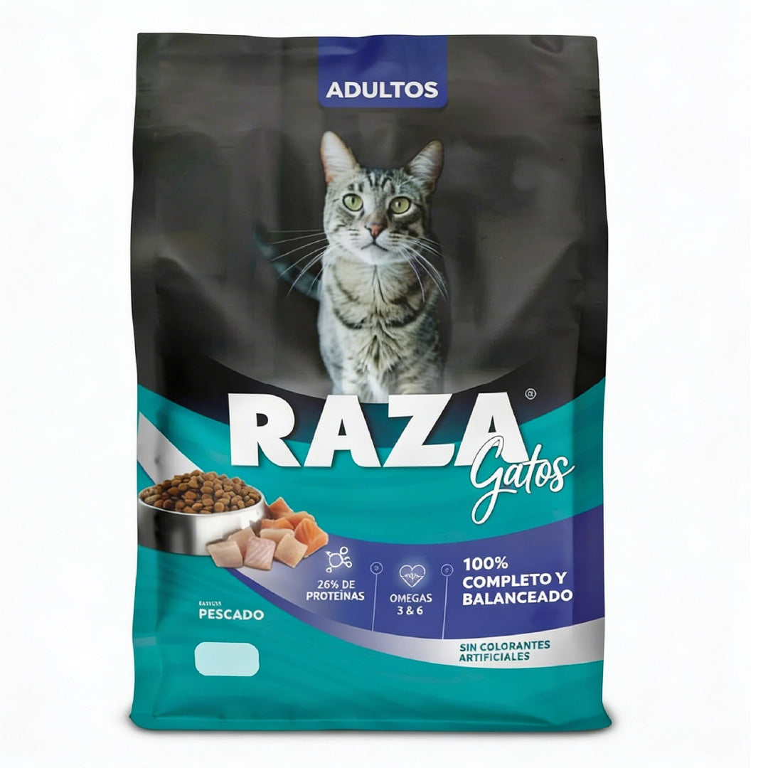 Alimento Raza Gato Adulto Pescado