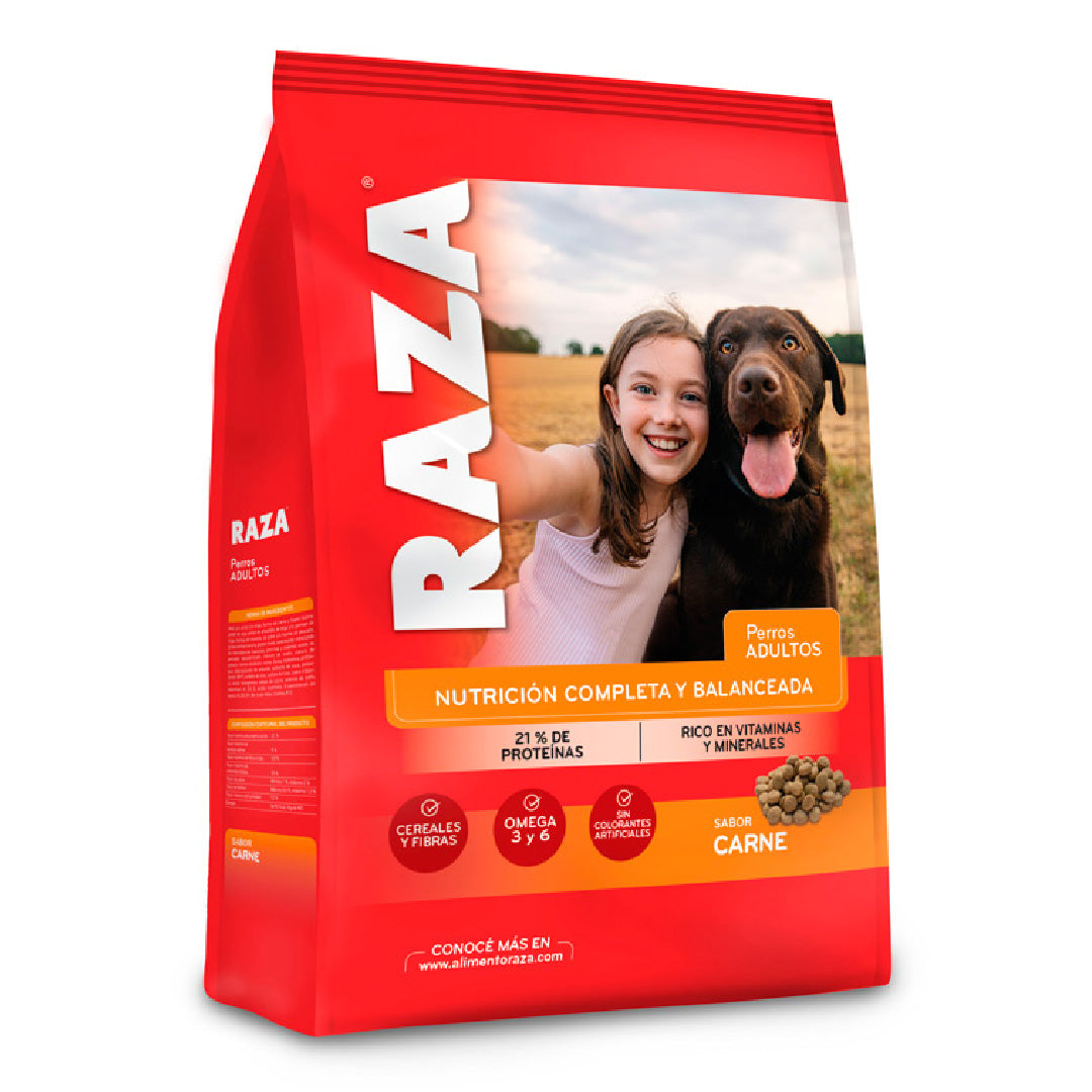 Alimento Raza Perro Adulto sabor Carne