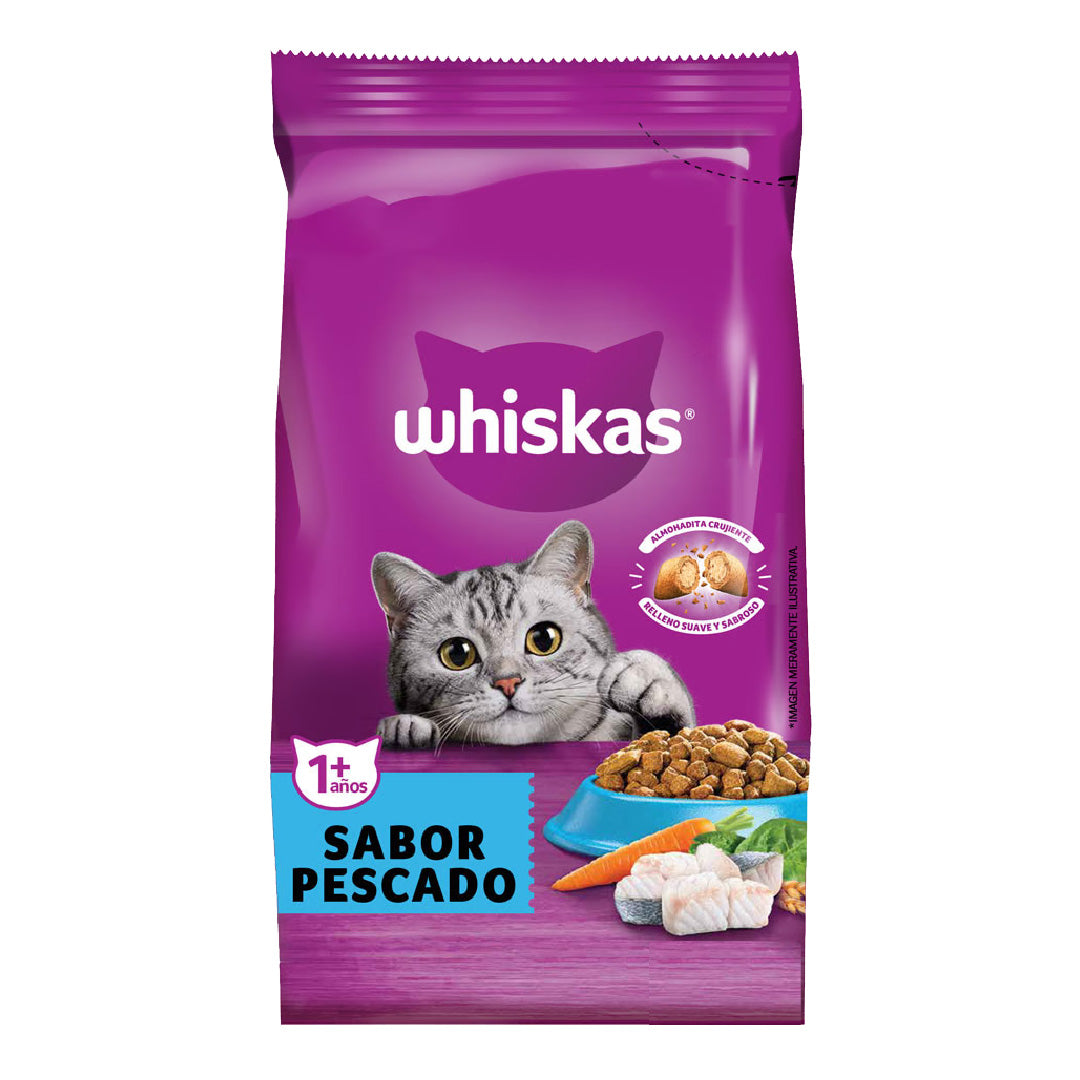 Alimento Whiskas Gato Adulto sabor Pescado