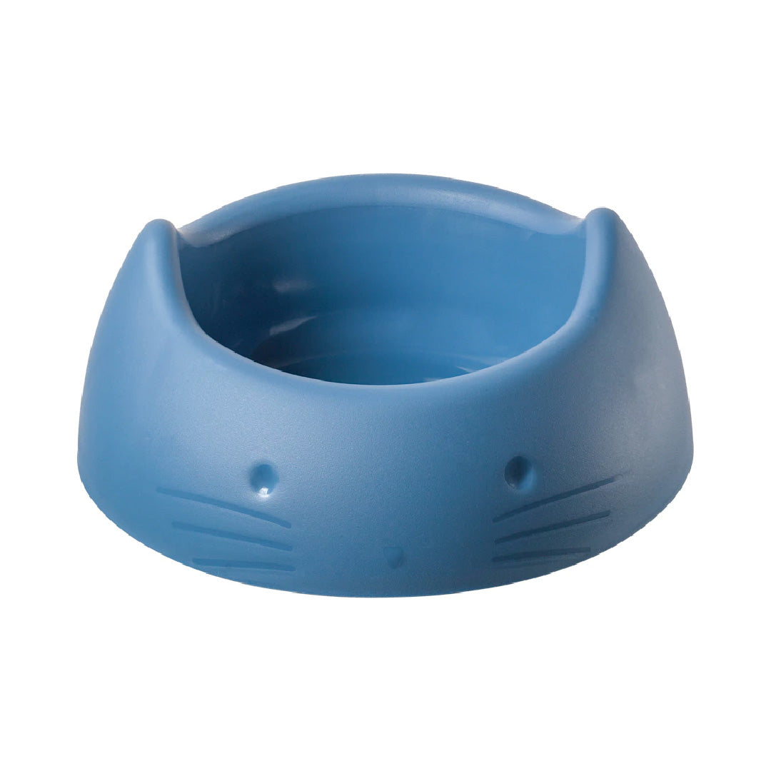 Tazón Comedero Bebedero Azul para Gatos
