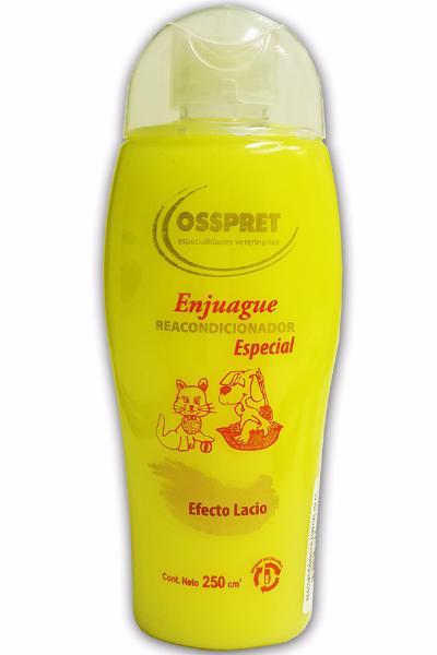 Crema de Enjuague Perro Osspret Reacondicionador Amarillo Efecto Lacio 250cm3