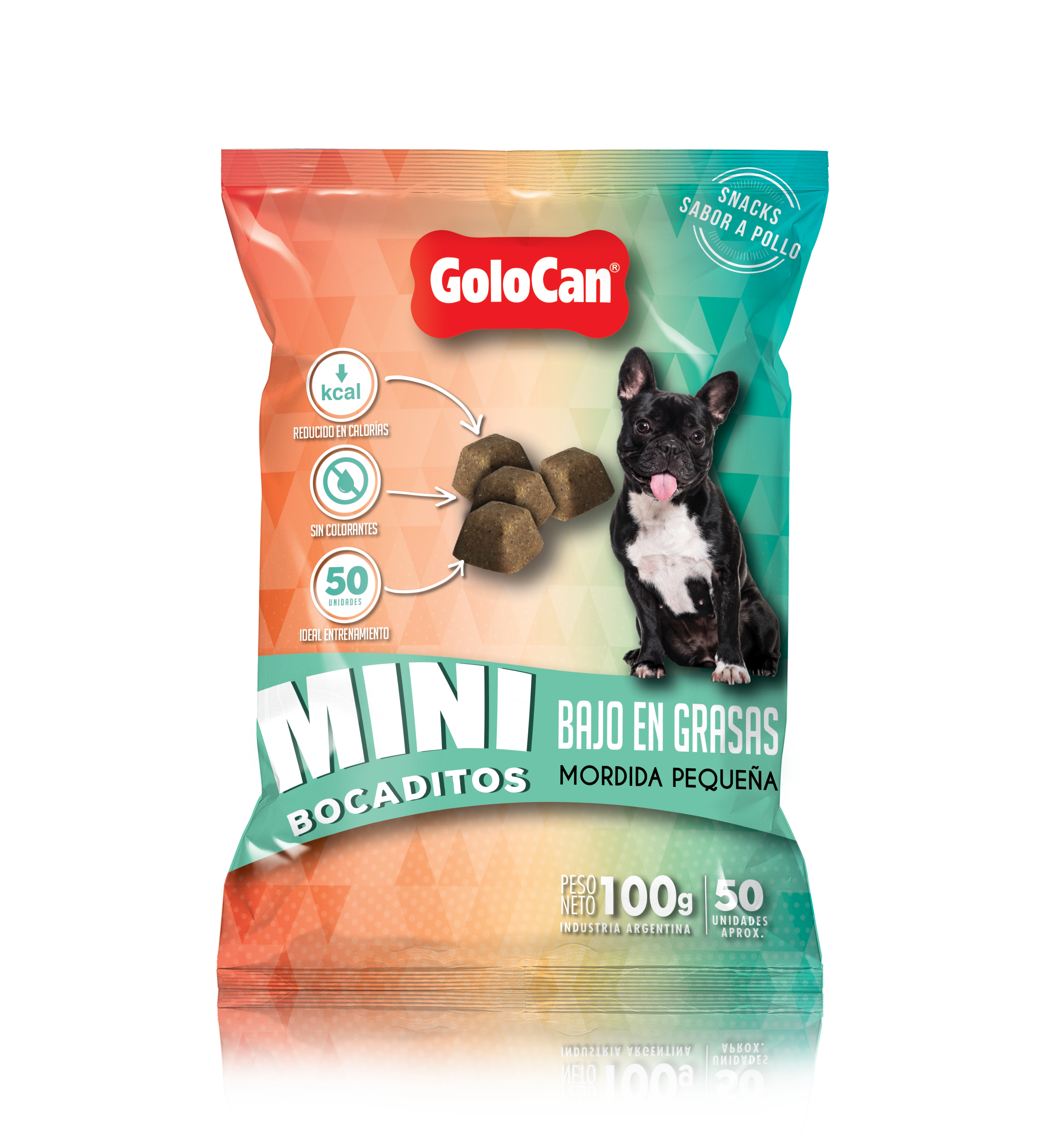 Mini Bocaditos Perro Golocan Bajo en Grasas