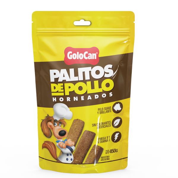 Palitos Golocan Perro Pollo