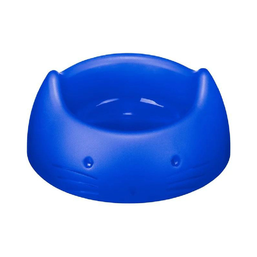 Tazón Comedero Bebedero Azul para Gatos 200ml