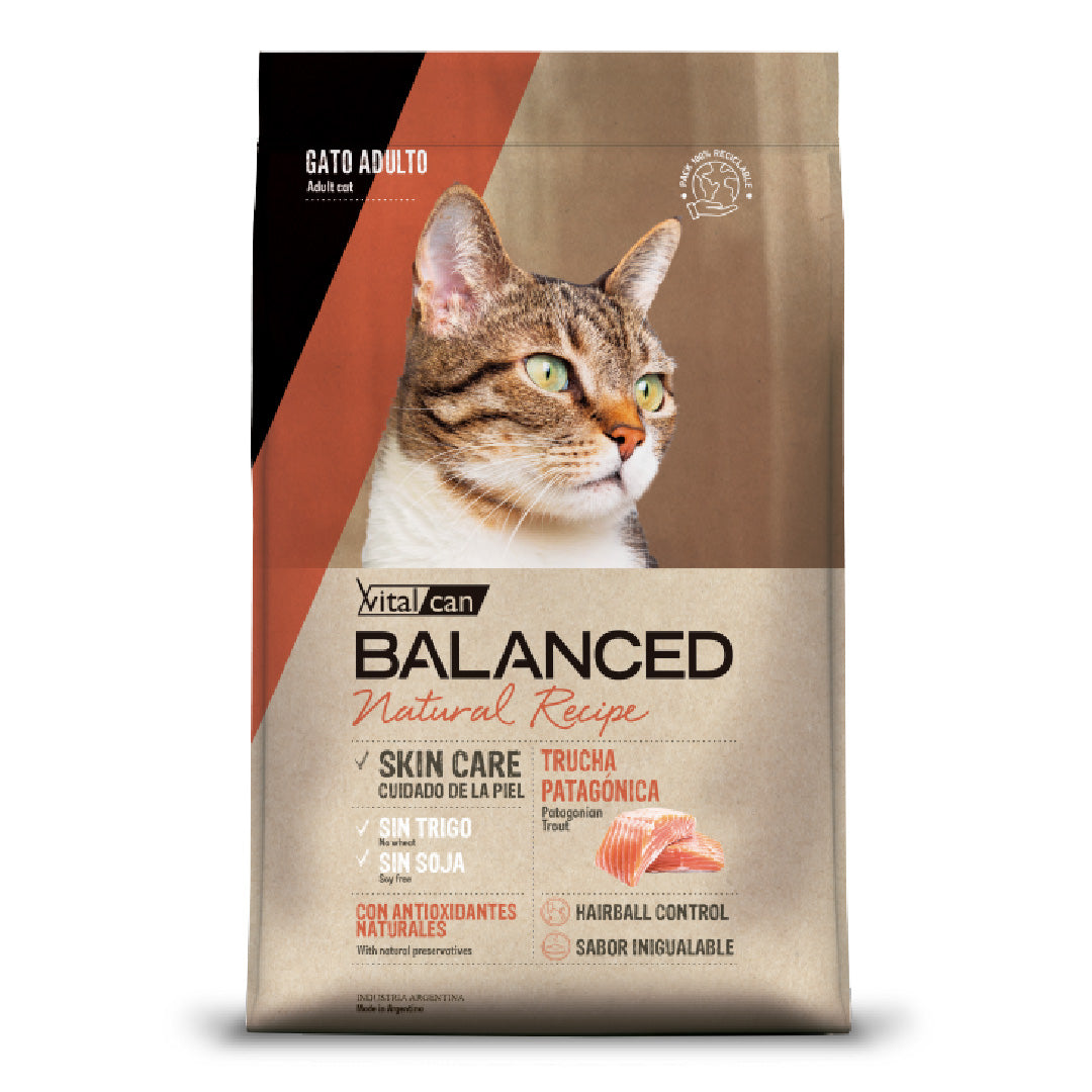 Alimento Balanced Gato Adulto Trucha Patagónica