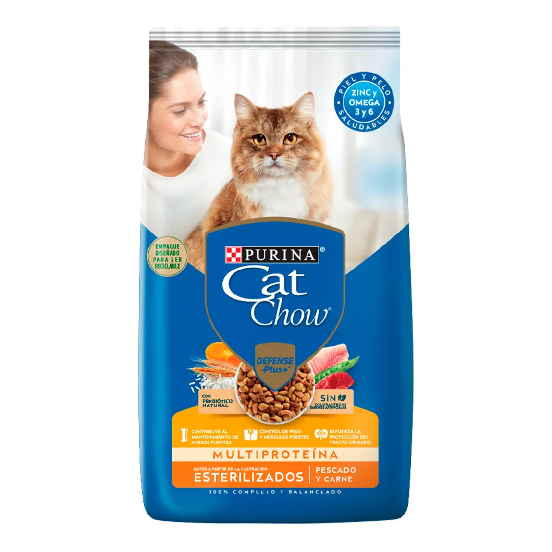 Alimento Cat Chow Gato Castrado Esterilizado 15+3kg