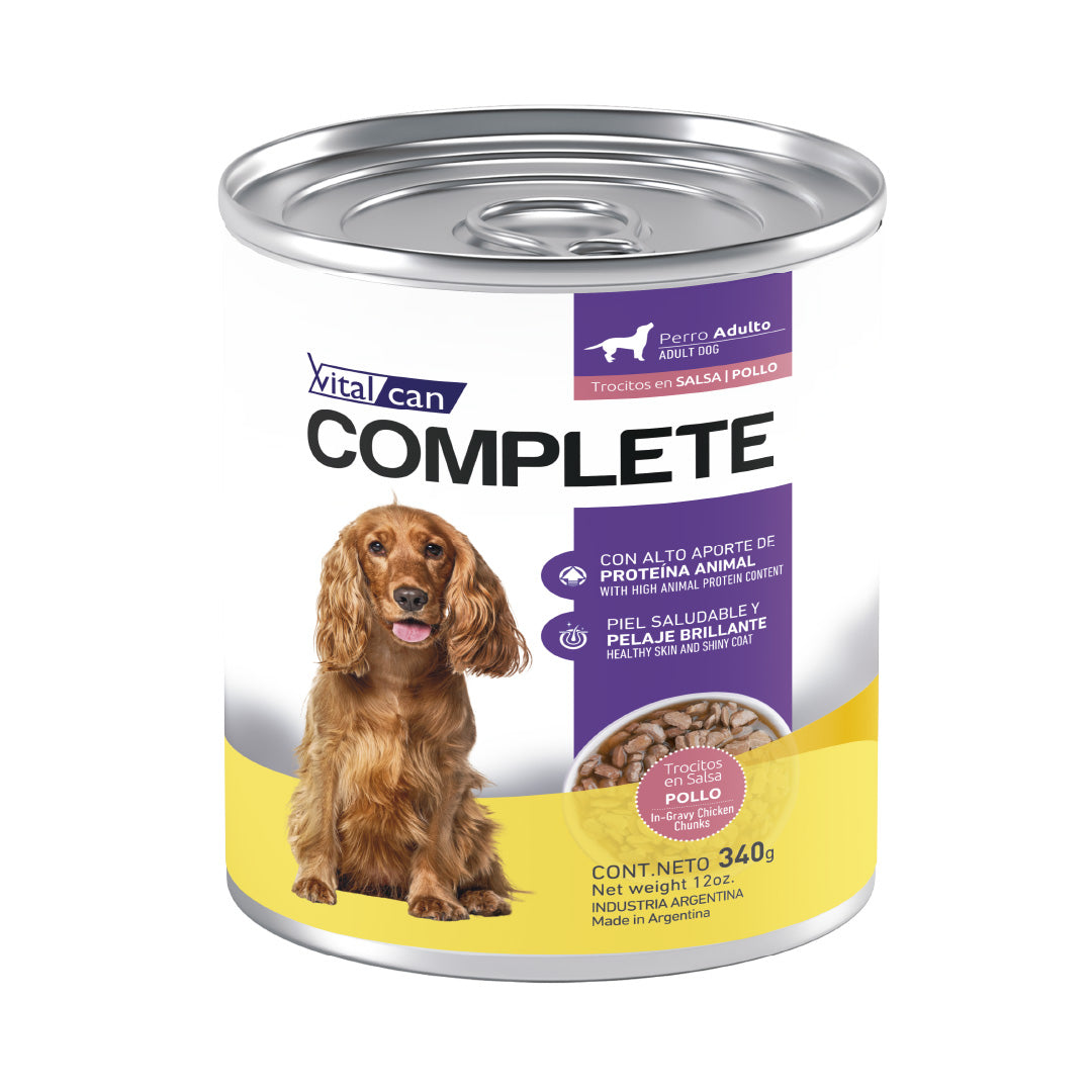 Lata Complete Perro Adulto Pollo