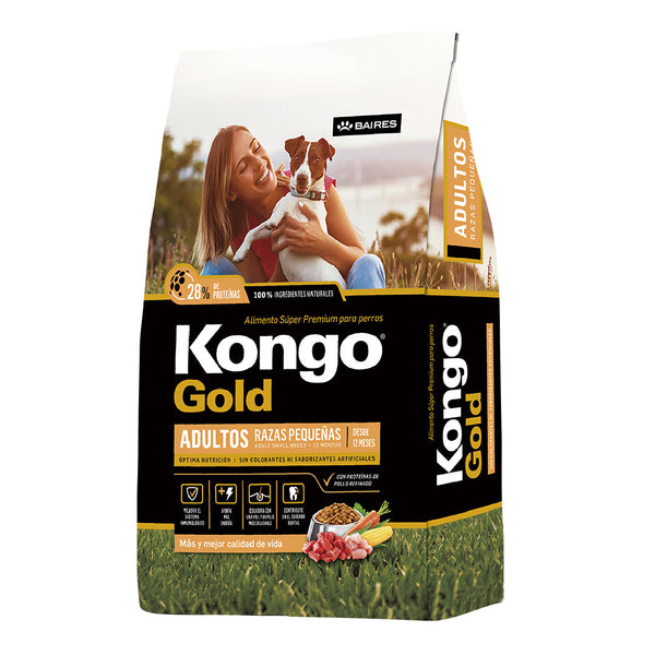 Alimento Kongo Gold Perro Adulto Pequeño
