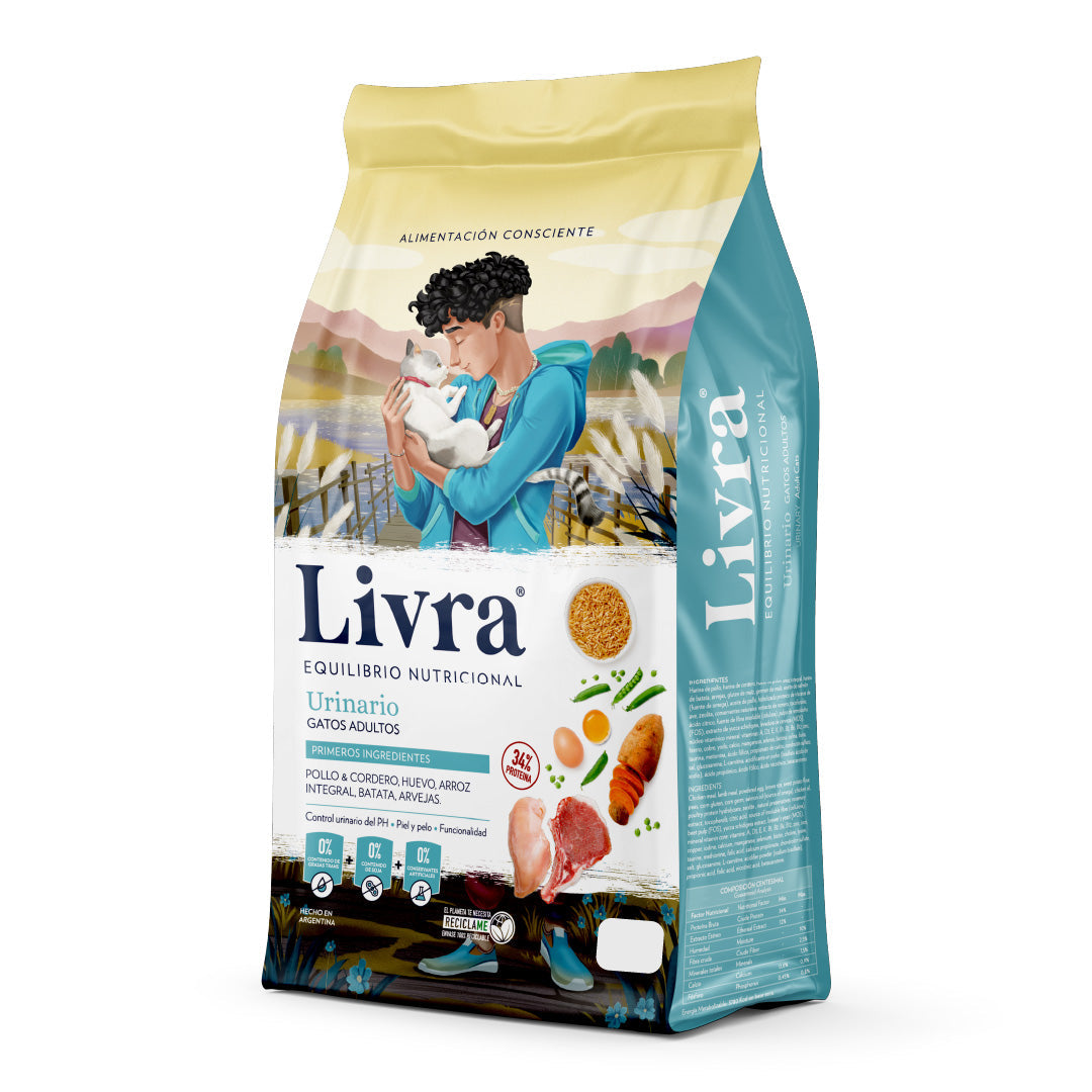 Alimento Livra Gato Adulto Urinario