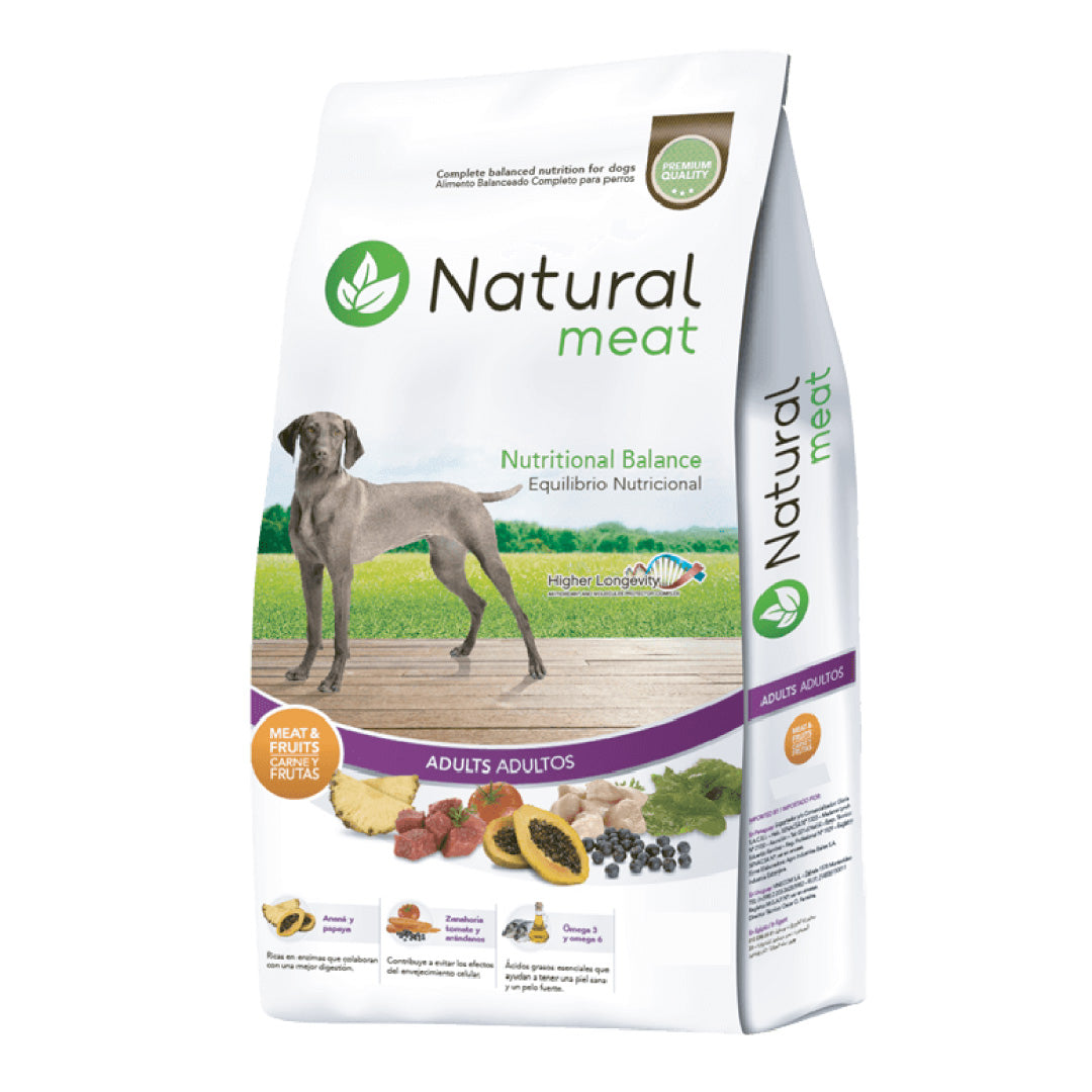 Alimento Natural Meat Perro Adulto