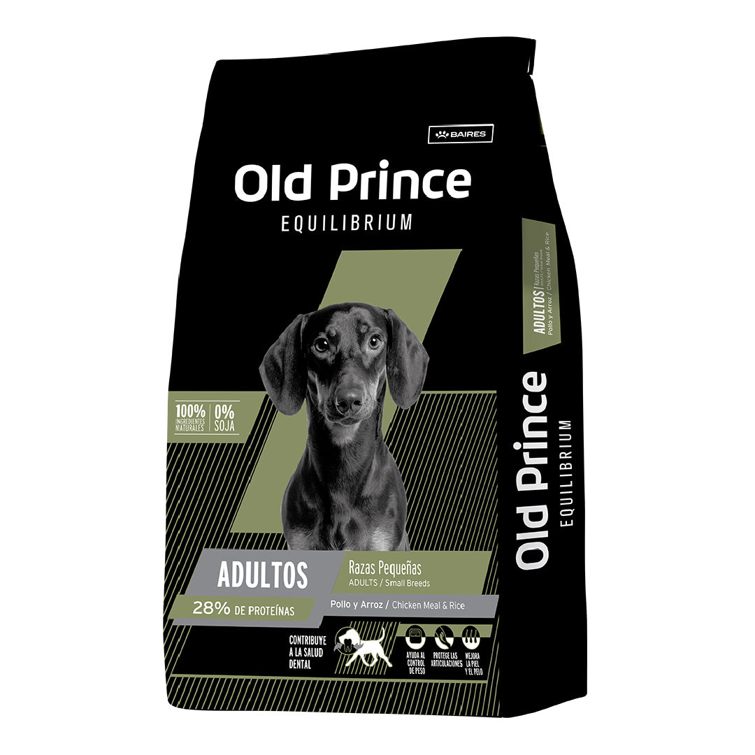 Alimento Old Prince Equilibrium Perro Adulto Pequeño 15+2kg