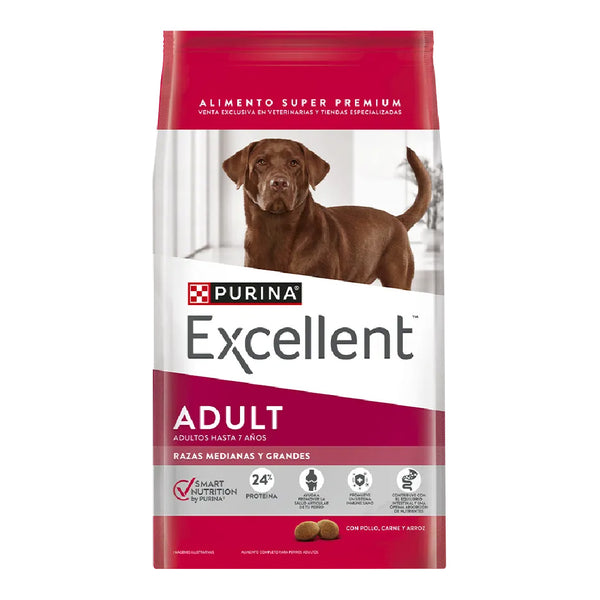 Alimento Excellent Perro Adulto Mediano y Grande
