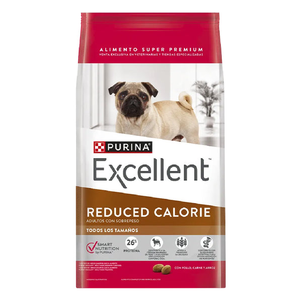Alimento Excellent Perro Adulto Bajas Calorías