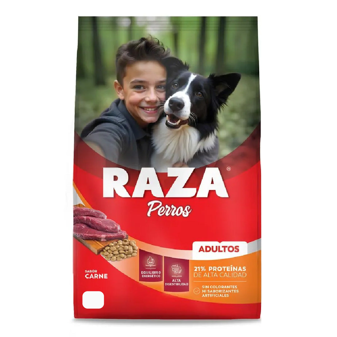 Alimento Raza Perro Adulto Carne