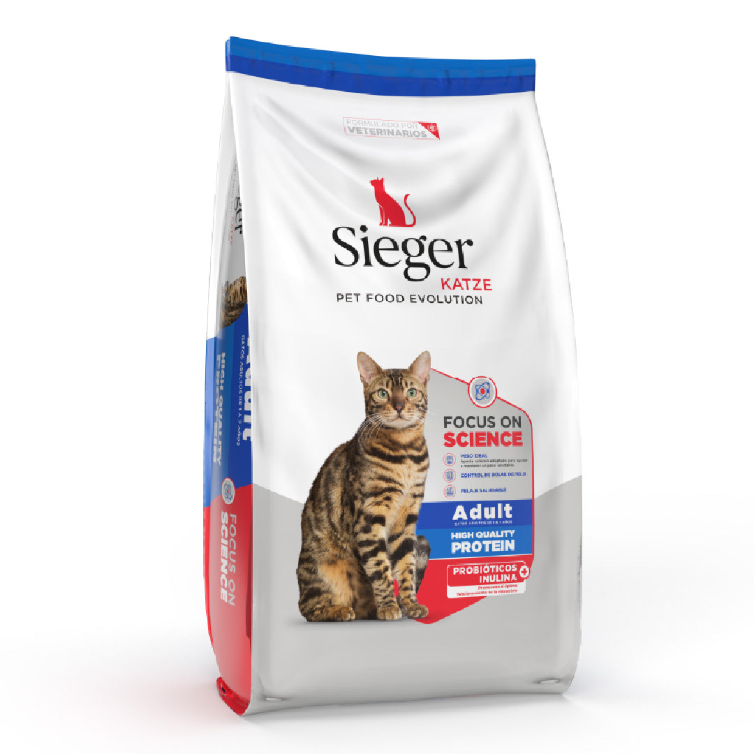 Alimento Sieger Katze Gato Adulto