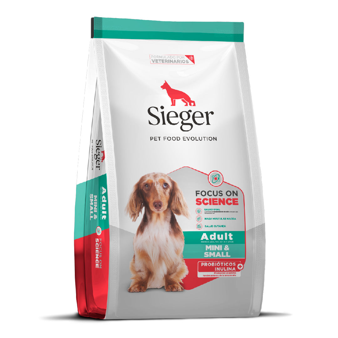 Alimento Sieger Perro Adulto Raza Pequeña 12+3kg