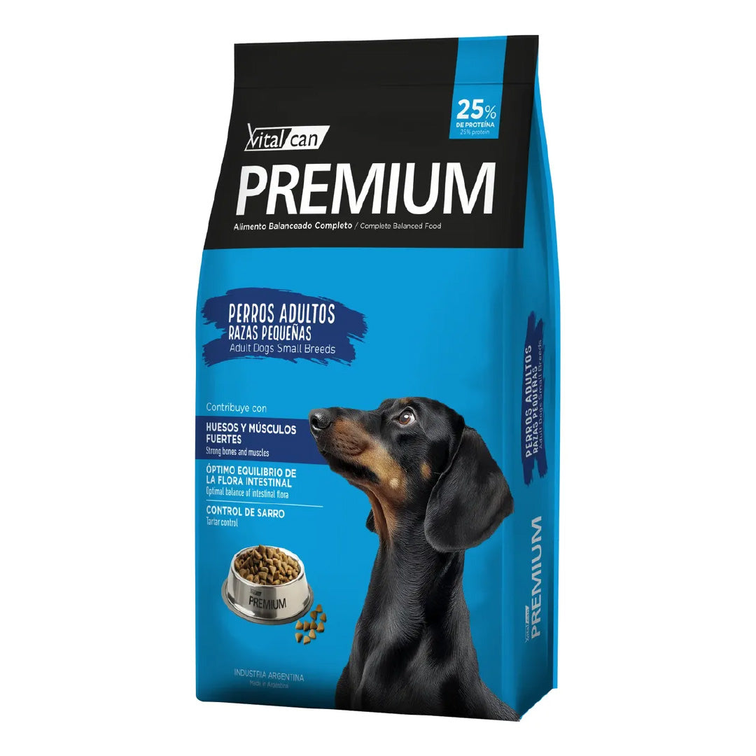 Alimento Vitalcan Premium Perro Adulto Pequeño