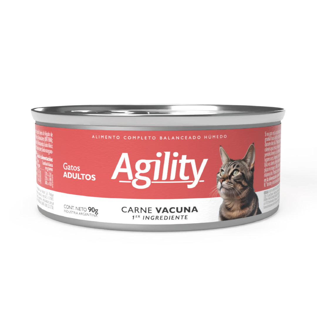 Lata Agility Gato Adulto Carne